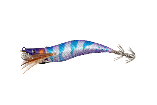Jackall Gekidaki Dropper 50°FALL NO.2.5 Clear Purple Zebra
