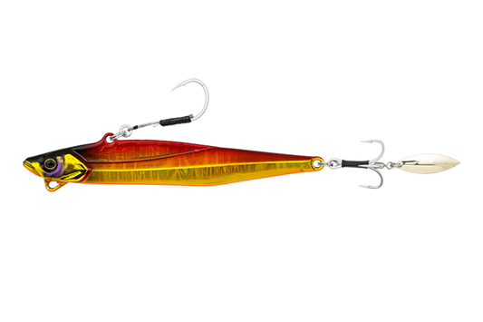 Jackall Big Backer E-blade S 40g - Red & Gold Lure