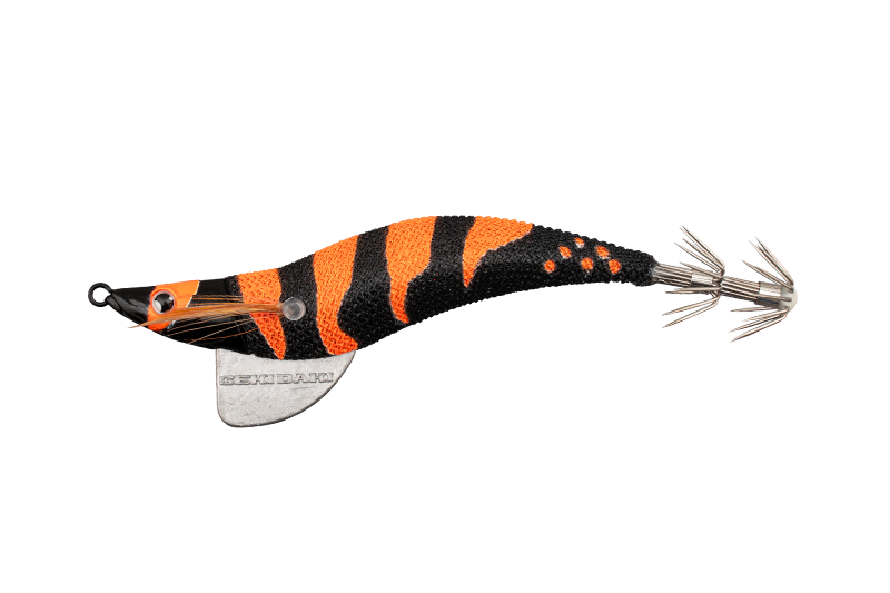 Jackall Gekidaki Dropper NO.2.5 Black Orange Zebra