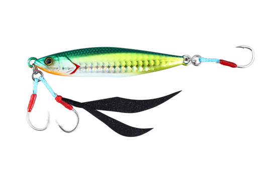 Jackall Flag Trap 40g - Green Gold Hara Glow