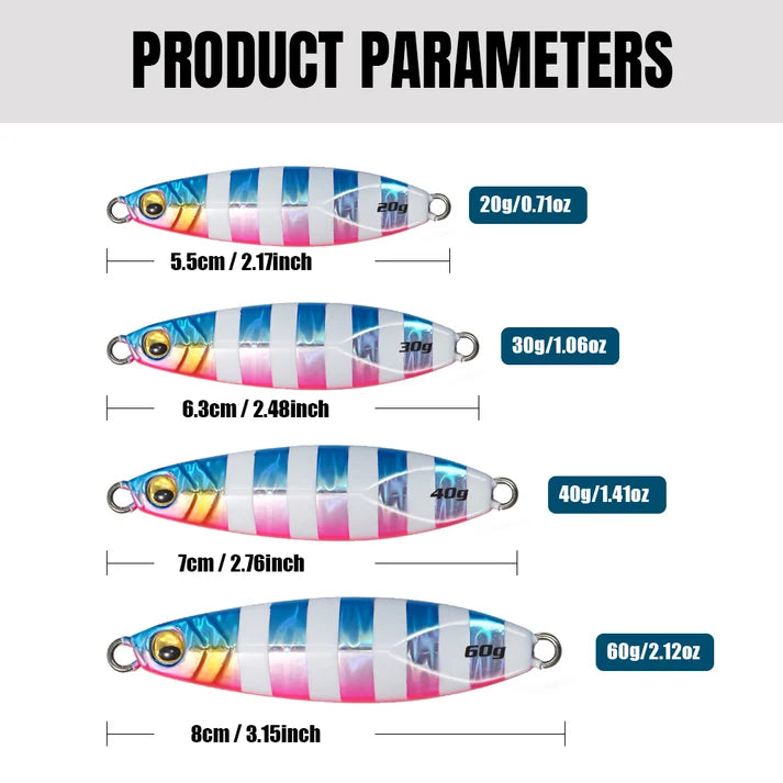 Jigging Pro MJ120 Metal Jig Lure