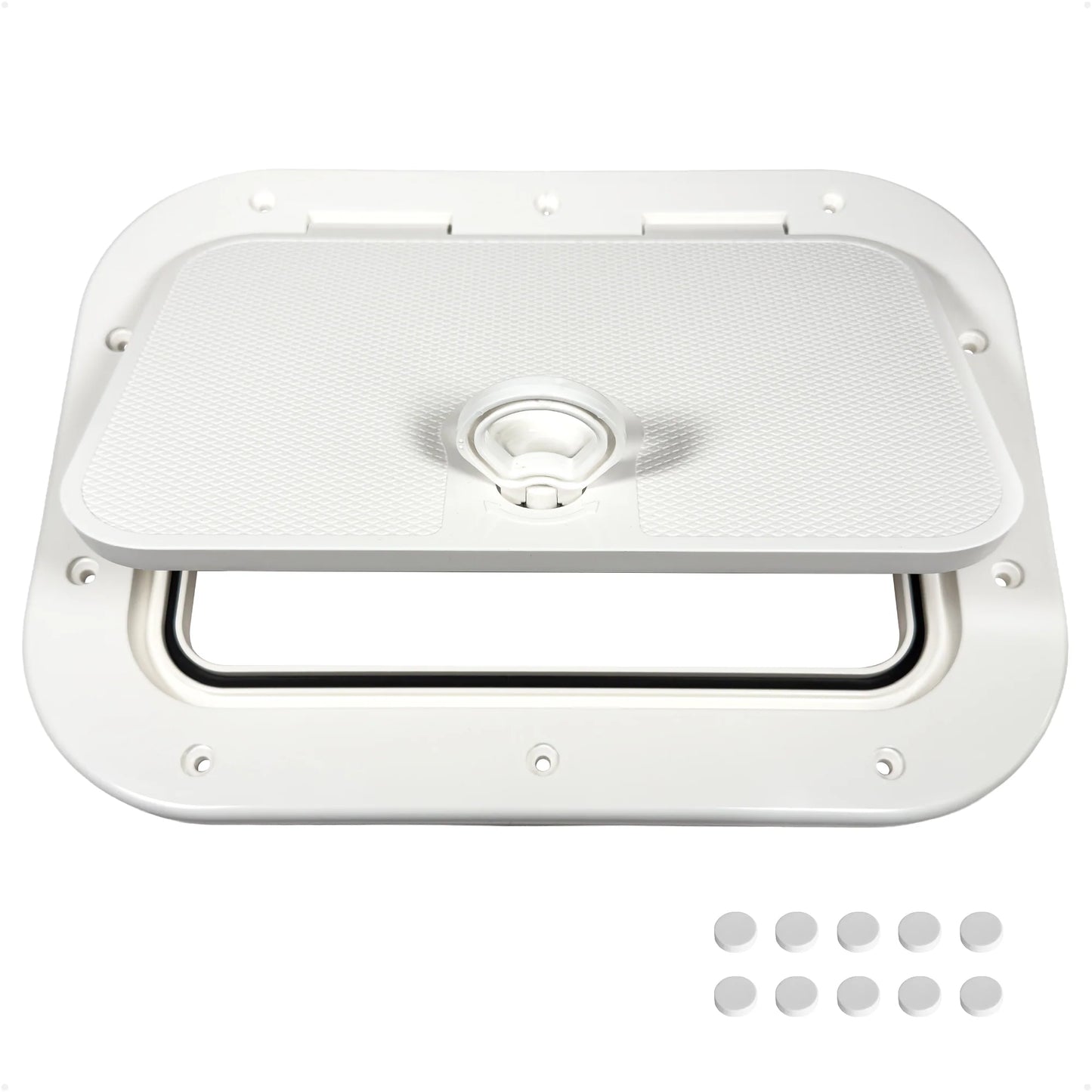 Marine Deck Access Hatch & Lid – White