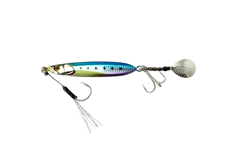 Jackall Big Backer E-blade 20g - UV Iwashi Lure