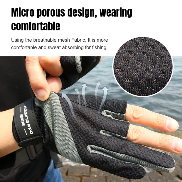 Jigging Pro Fishing Gloves