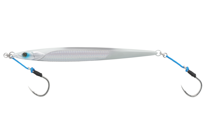 Jackall Bambluz Jig SEMILONG320g Tuna Special W End Glow Border Silver