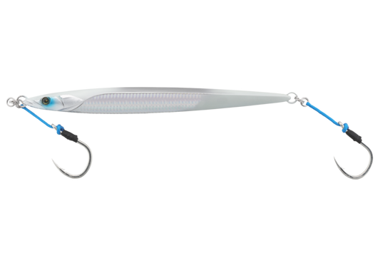 Jackall Bambluz Jig SEMILONG320g Tuna Special W End Glow Border Silver