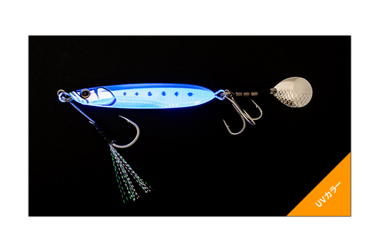Jackall Big Backer E-blade 30g - UV Iwashi Lure