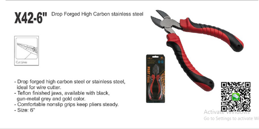 Lemax Fishing Pliers 6" LP42 Side Cut