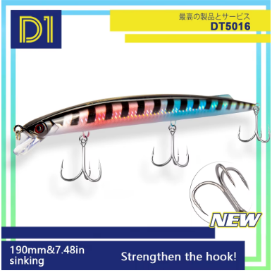 Hunthouse DT5016 Diving Fishing Lure 19cm 36g