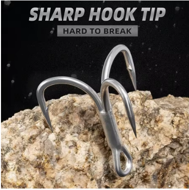 Treble Hooks Carbon X6