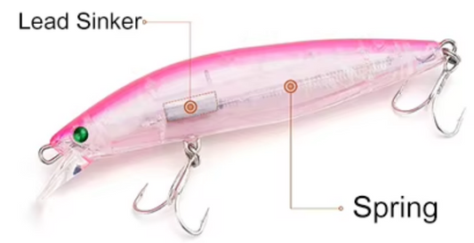 Lutac 100mm 17g Floating Long Casting Lure