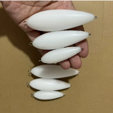 Fishing Float – White Floating Bobber (30g–50g)