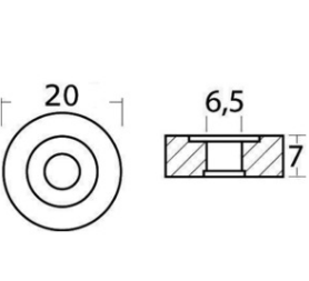 Osculati - Zinc Ring Anode for Suzuki Outboard Engines