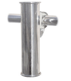 Osculati Pulpit Rod Holder – AISI 316 Stainless Steel