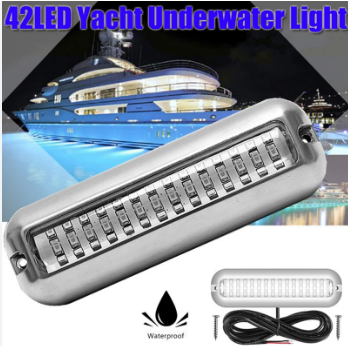 42 LED Underwater Blue Light