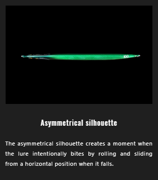 Jackall Bumbles Jig Semi-long | 120g Aluminum Silver