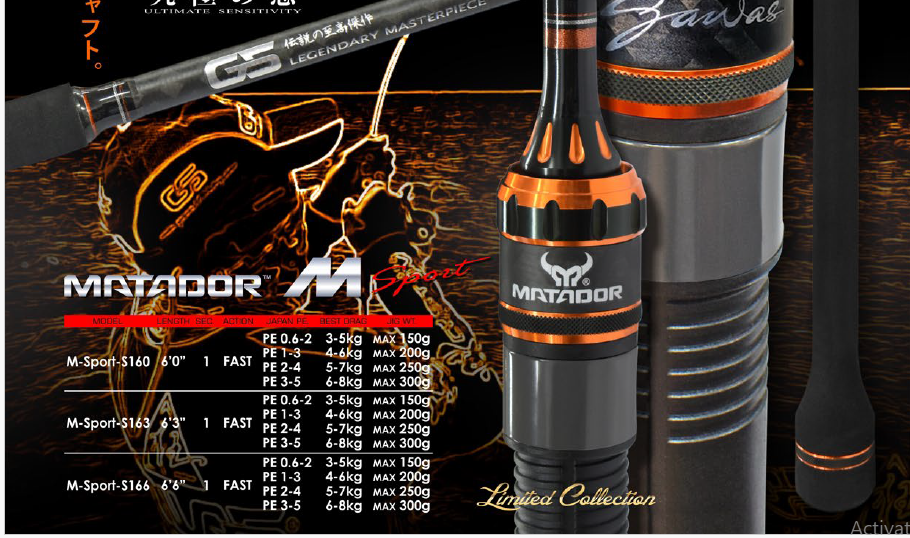 Gawas GW Rod Fuji Matador-sport-s 163 PE1-3