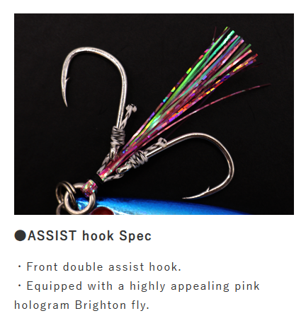 Hayabusa Jack Eye Shot Slow Wide 30g – Silver Zebra Glow