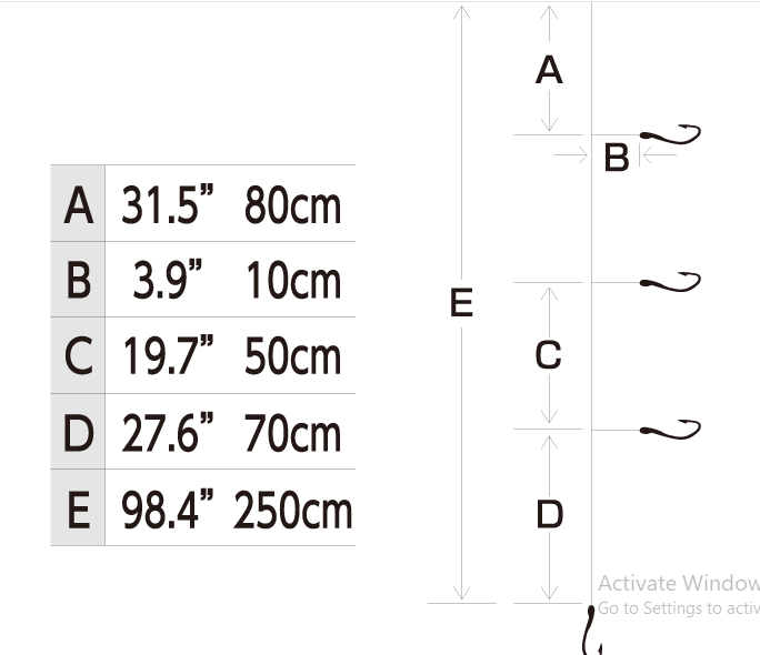 Hayabusa Long Cast Sabiki Rig – W&P Skin