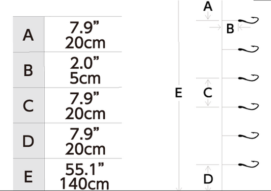 Hayabusa Sabiki Hage Red Aurora – Size S