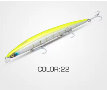 Kingdom Minnow 5333 Floating & Sinking Fishing Lure
