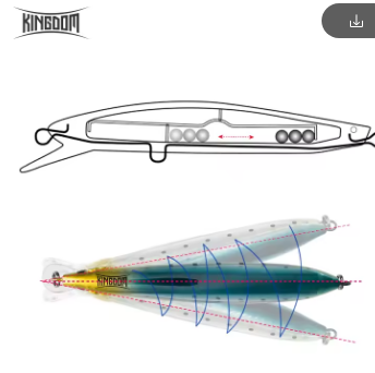 Kingdom 7502 130mm 30g Hard Fishing Lure