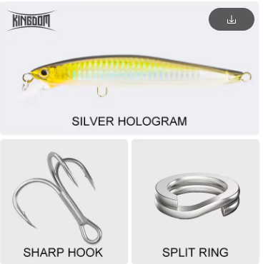 Kingdom 7502 130mm 30g Hard Fishing Lure