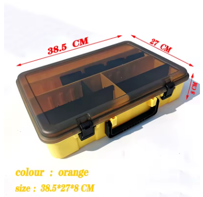 2 layers big tackle box