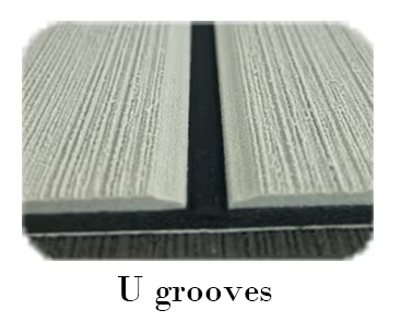 Xzoga Deck Foam Anti-Slip Mat 6mm U-Groove 240x120cm with 3M9448 adhesive