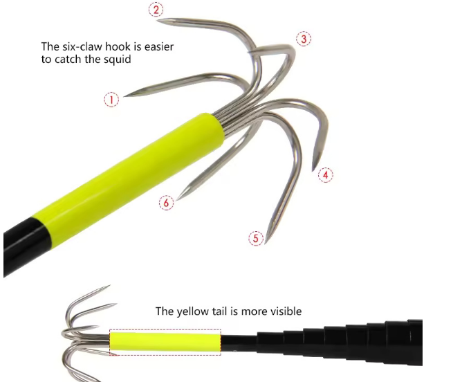 Xzoga Squid Gaff – 3m / 4m