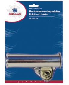 Osculati Pulpit Rod Holder – AISI 316 Stainless Steel