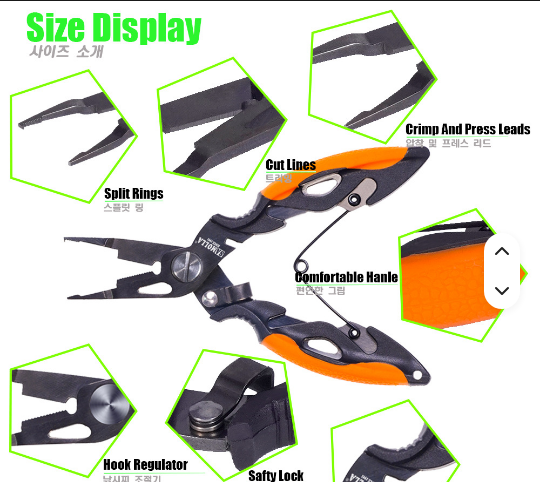 Letoyo Small Plier with PVC Belt Bag