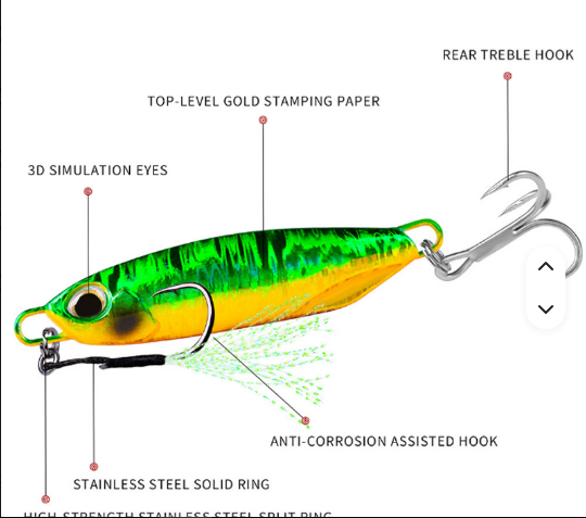 Letoyo Drag Metal Long Jig