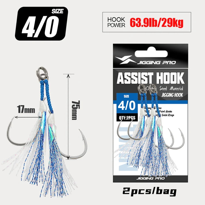 Jigging Pro Assist Hooks DH12