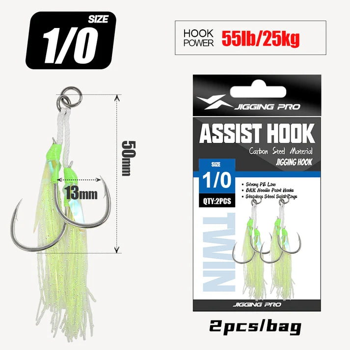 Jigging Pro Assist Hooks DH12