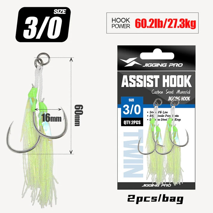 Jigging Pro Assist Hooks DH12