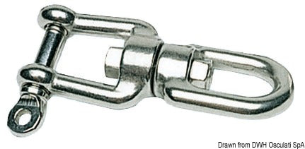 Osculati Eyelet/shackle Swivel Aisi 316 8 MM