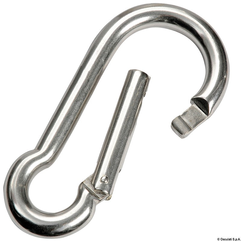 Osculati Marine Carabiner Hook 5mm - AISI 316 Stainless Steel