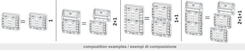 Osculati Modular Negative Fuse Holder Box
