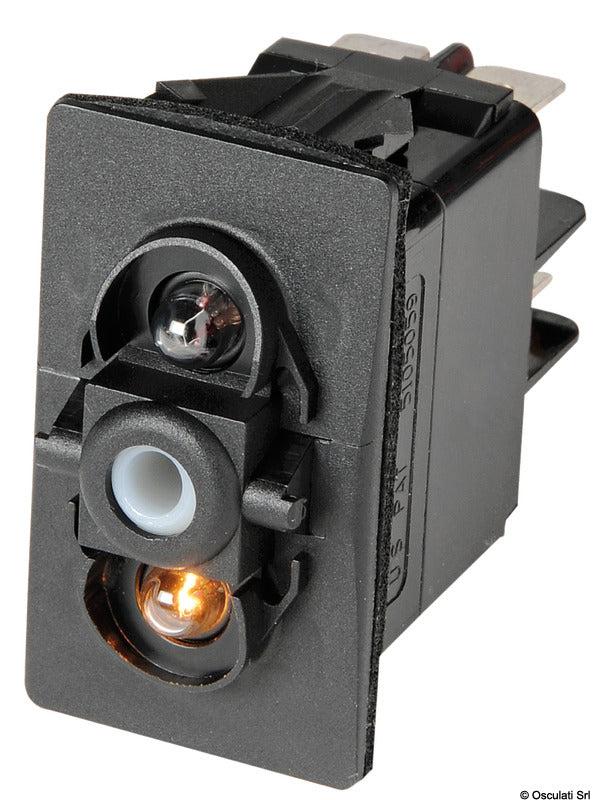Osculati Switch with Red LED 12 V