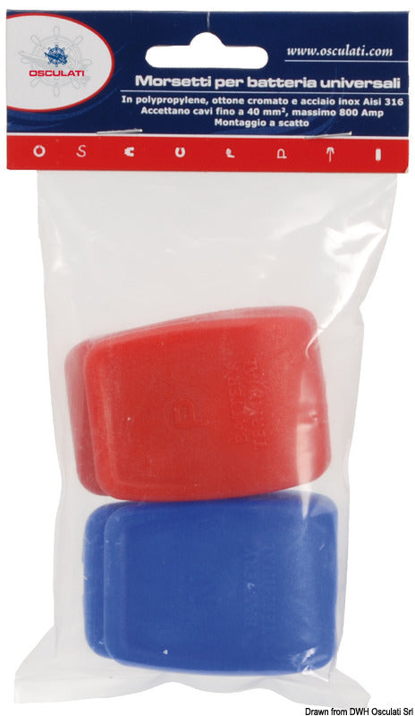 Osculati Marine Battery Clips Snap Mounting