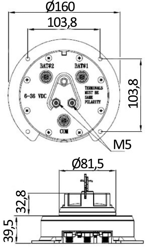Osculati Heavy-Duty Battery Switch with Lock
