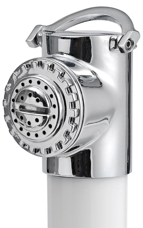 Osculati Classic EVO Flat-Mount Deck Shower, Nylon Hose