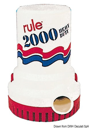 Rule 2000 Submersible Pump 12 V