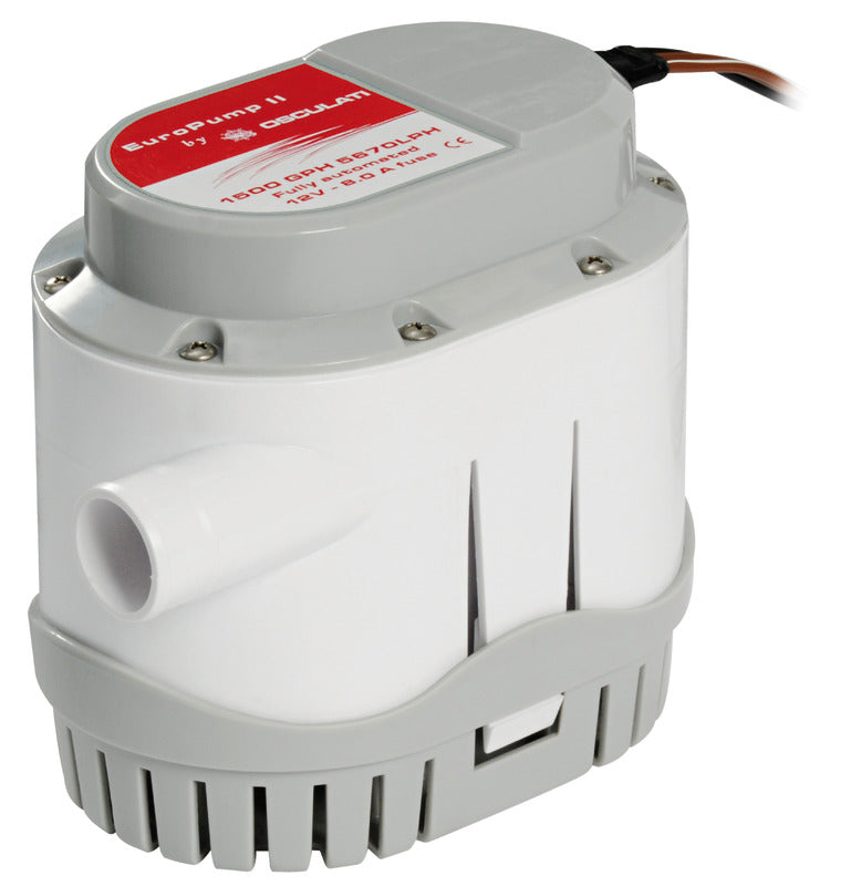 Osculati Europump Ii Automatic Pump 12 V 128 L/min G2000
