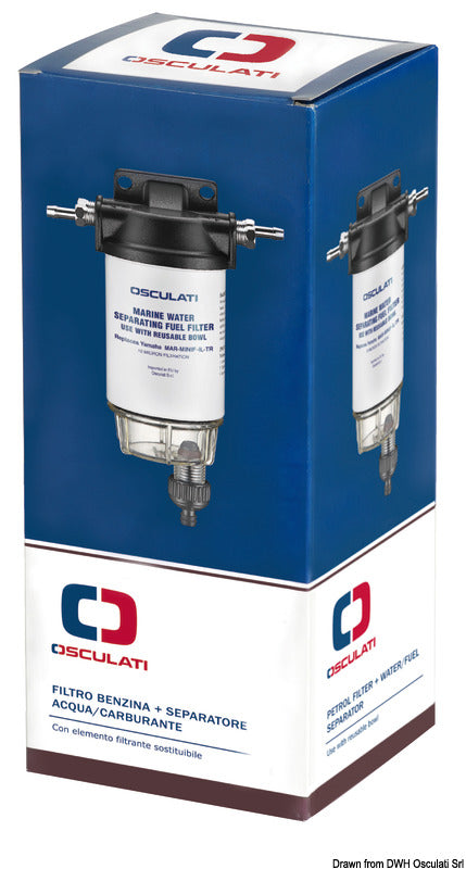 Osculati Petrol Separating Filter, 192–410 L/h