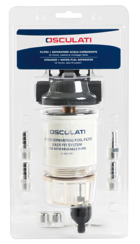 Osculati Filter + Fuel-Water Seperator