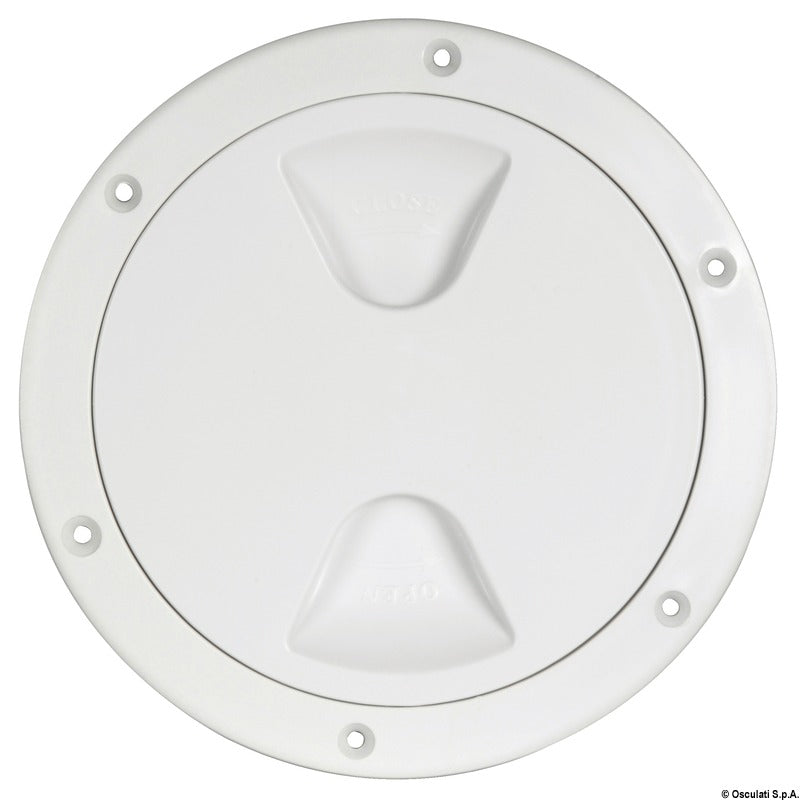 Osculati Inspection Hatch Screw Lock White 203mm