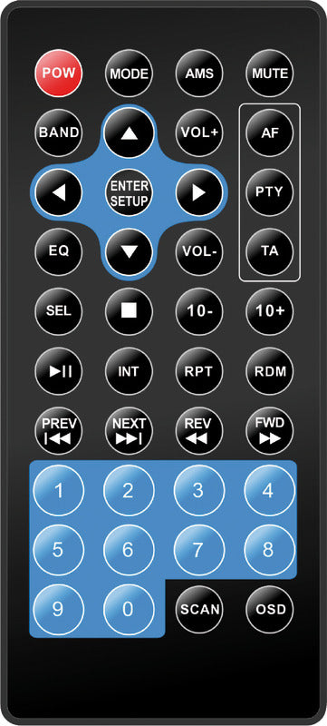 M3-TFT Marine Radio for Instrument Panel