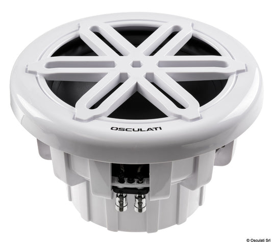 oscualti- Marine Subwoofer – White, Waterproof & UV Resistant